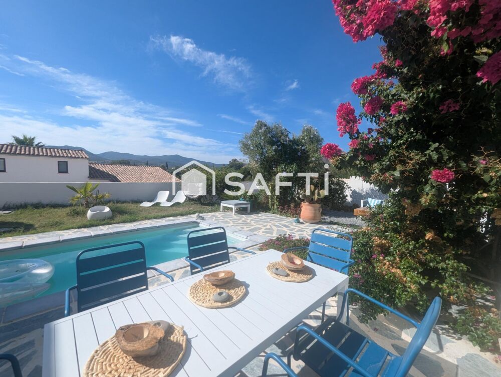 Vente Maison Belle villa récente construite en hauteur avec une vue imprenable sur le rocher de Roquebrune, piscine, possible agrandissement Roquebrune-sur-argens