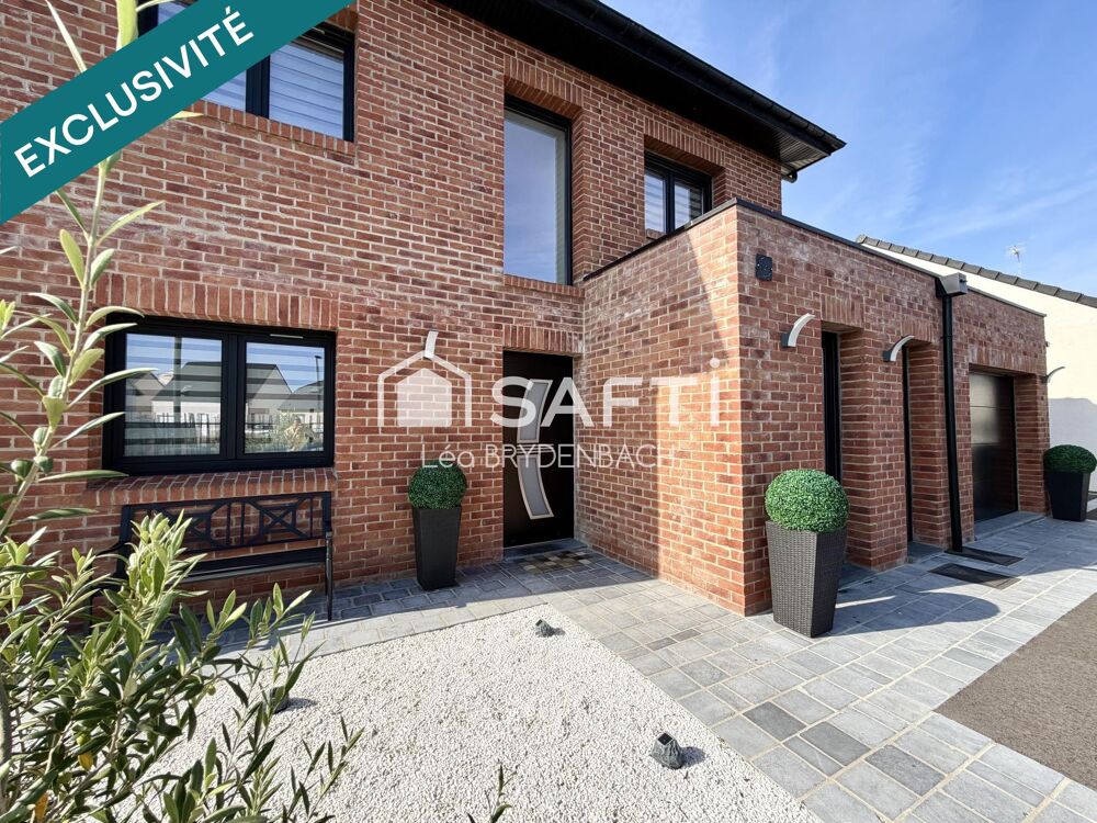 Maison contemporaine individuelle - 145 m2 - 4ch - Denain/Gerberas
