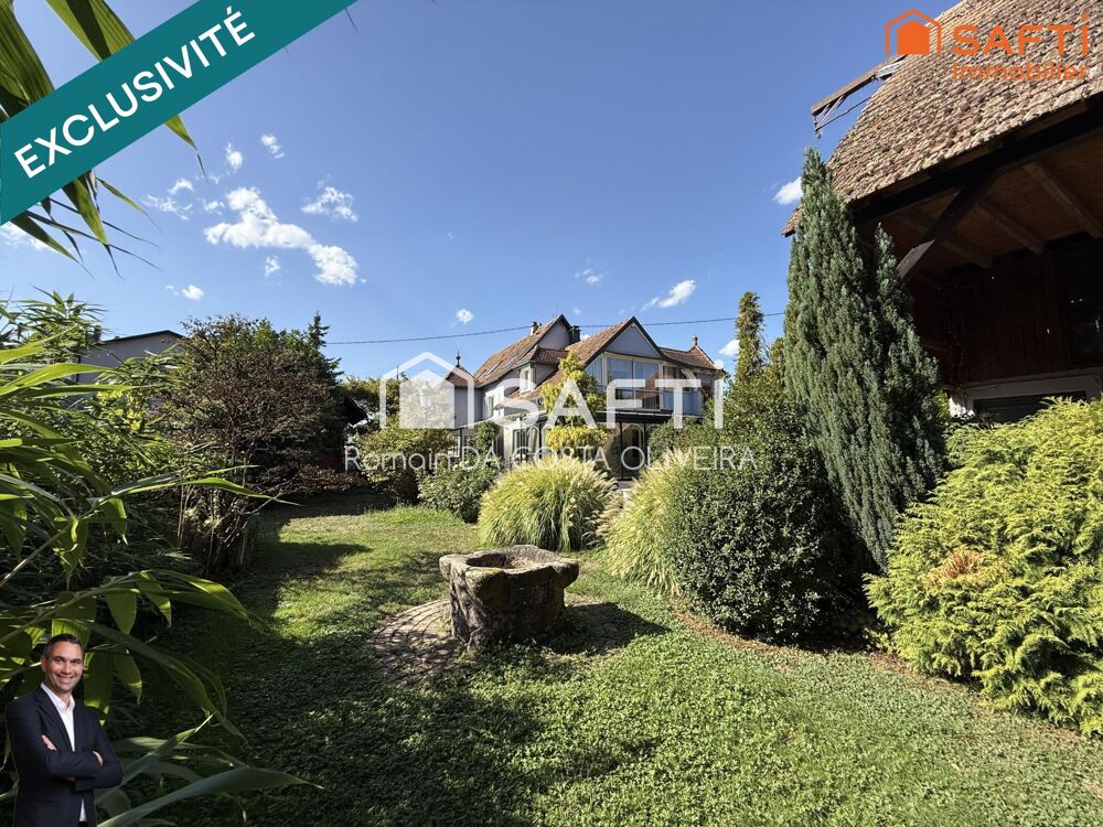 Superbe propriété composée d'une spacieuse maison, d'un appartement, d'une grange et d'un magnifique jardin de 20 ares !