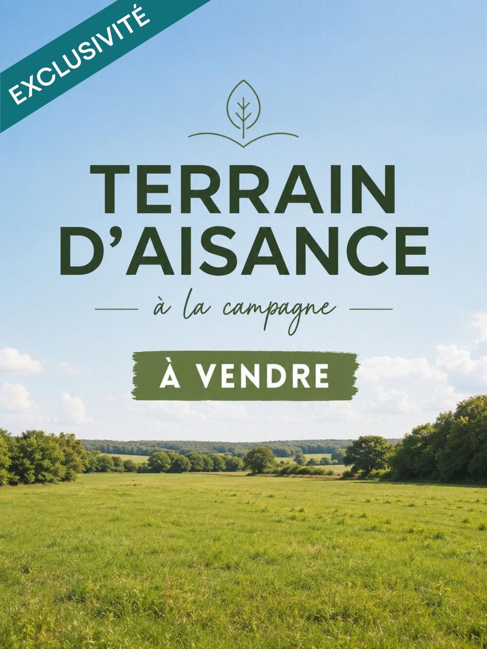 Vente Terrain LANDRESSE - TERRAIN DE LOISIR – ENVIRON 13 ARES + 2 abris Landresse