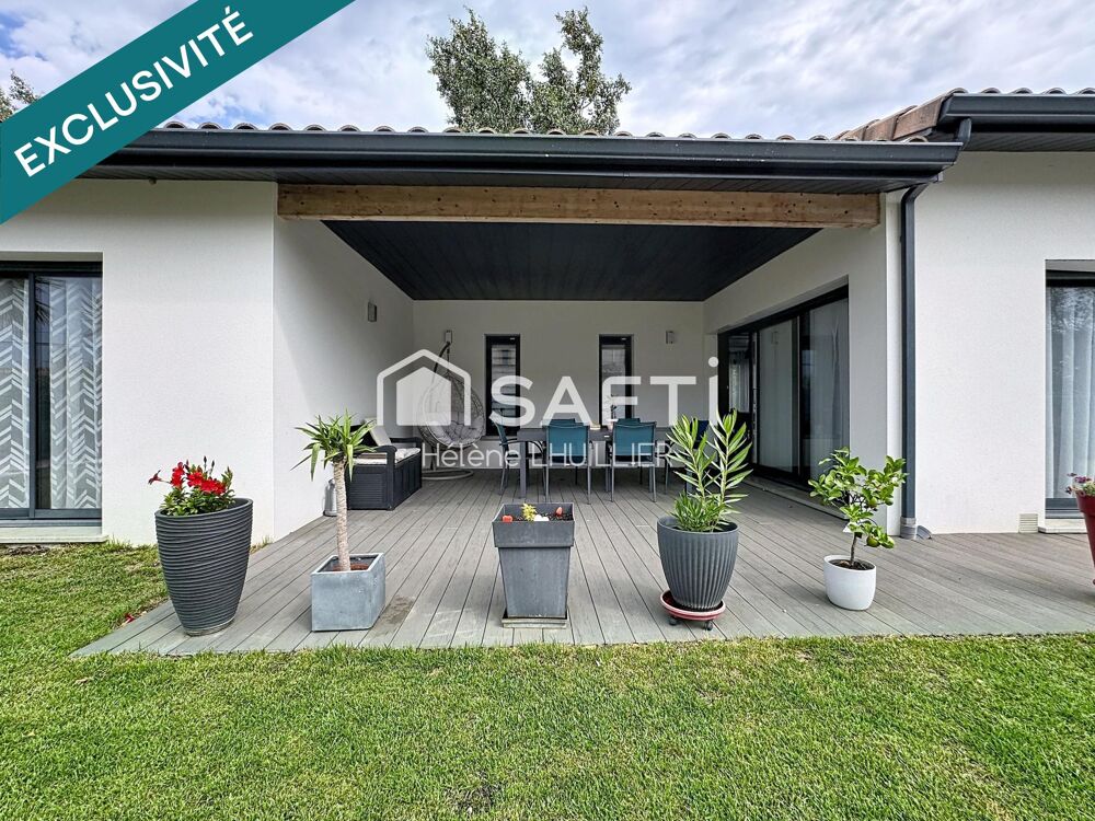 Vente Maison Superbe plain-pied avec piscine, spa & garage Sainte-foy-de-peyrolieres