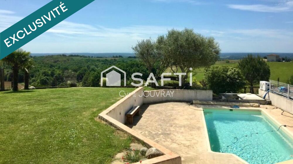 VUE MAGNIFIQUE !!! Maison 140 M2 sur les hauteurs à 10 minutes de MONTAUBAN