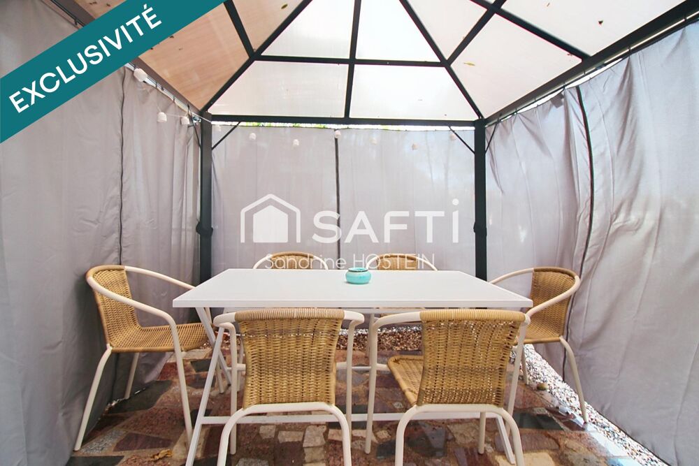 Appartement Duplex avec 3 chambres-mezzanine-caves-garage et jardin!
