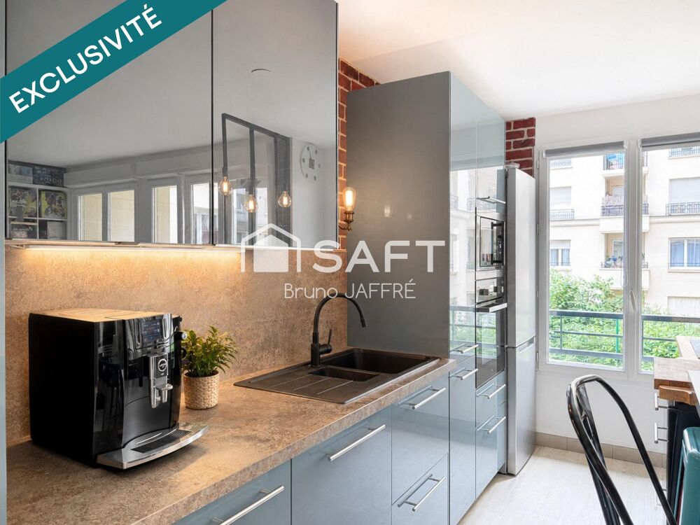 Vente Appartement Issy les Moulineaux, Appartement 3 Pièces 61 m², 2 chambres Issy-les-moulineaux