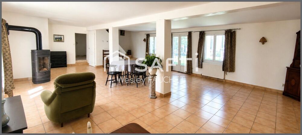 Vente Maison Propriété de caractère de 480 m² avec jardin de 4500 m² et dépendances à Luçay-le-Mâle Lucay-le-male