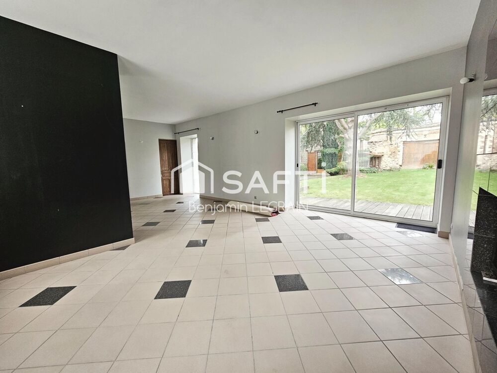Maison de caractère 204m2/ 808m2 5 chambres, jardin, garage