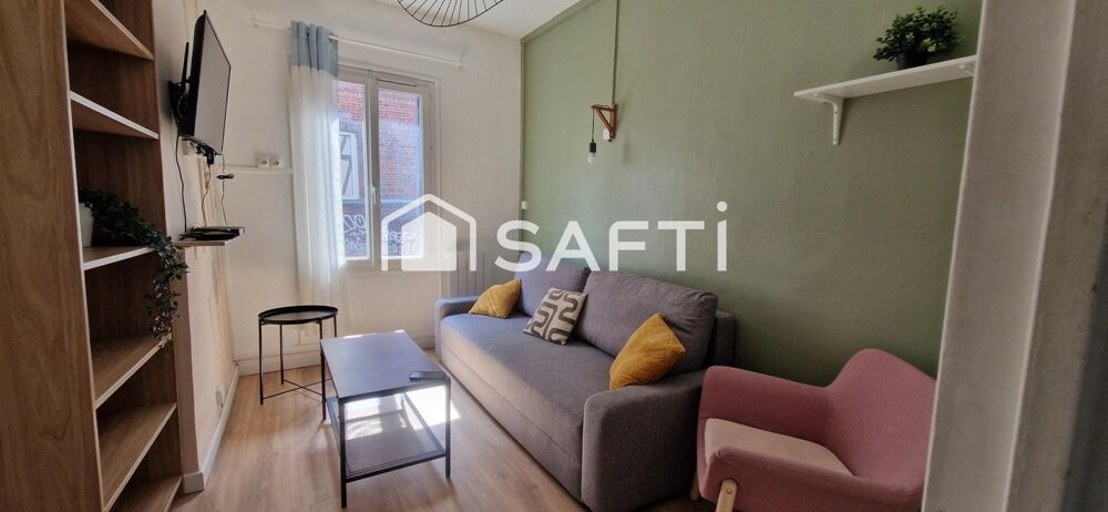 maison atypique en bonne état de 42m², 2 chambres, 2 salles d'eau, 2 toilettes,