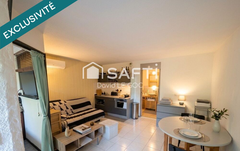 Vente Appartement Concarneau plages à 200 m, chambre séparée, place de parking, jardin privatif Concarneau