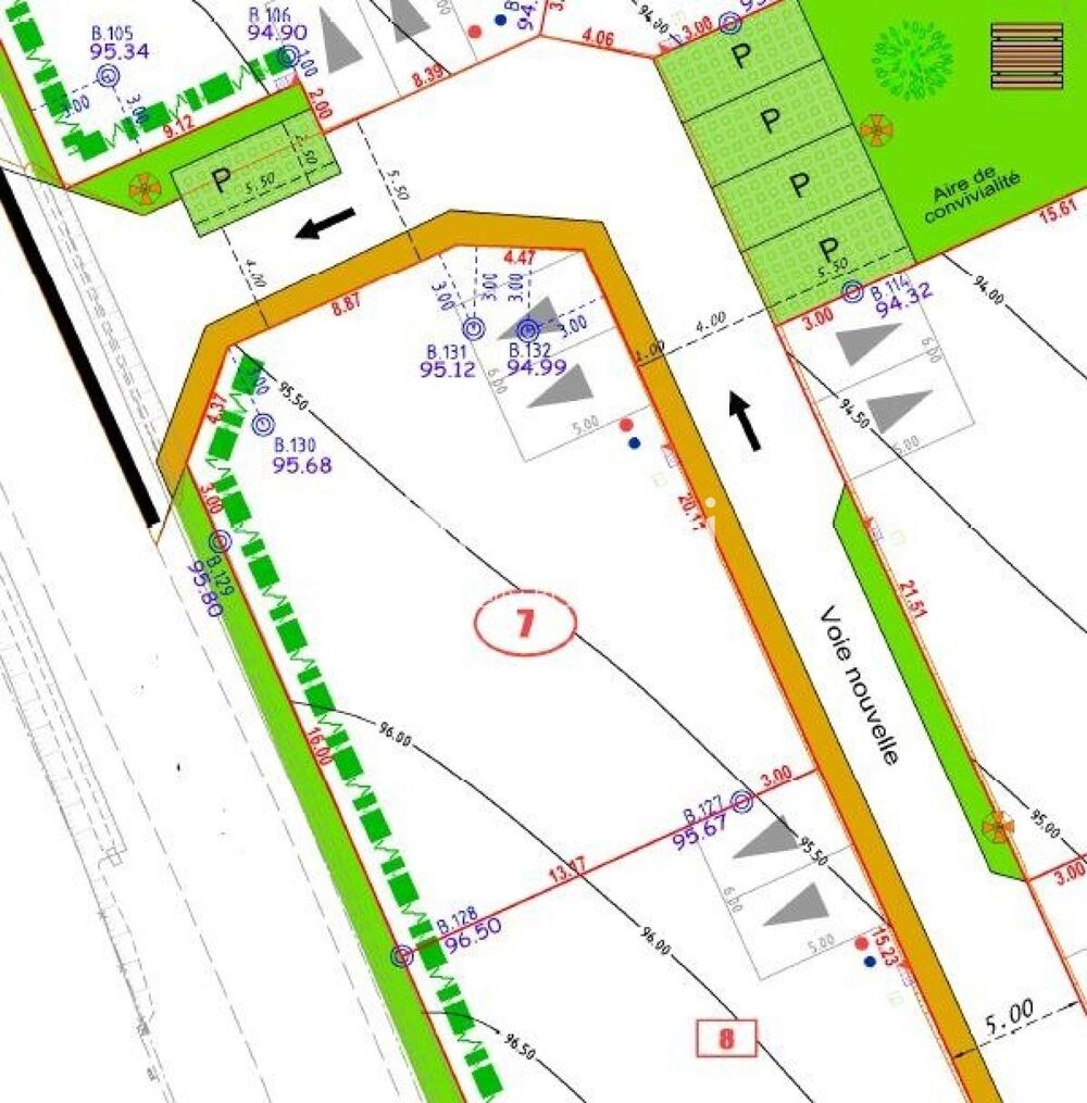 Vente Terrain Terrain à bâtir de 346 m² – Viabilisé & Libre de constructeur – Dans un mini-lotissement intimiste sans mitoyenneté ! Goven