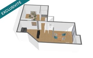  Appartement � vendre 2 pi�ces 64 m�