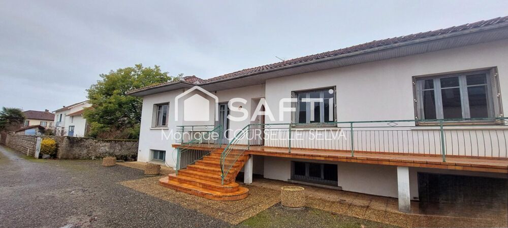 MAISON FAMILIALE 4 CHAMBRES 132 m2, jardin, dépendances