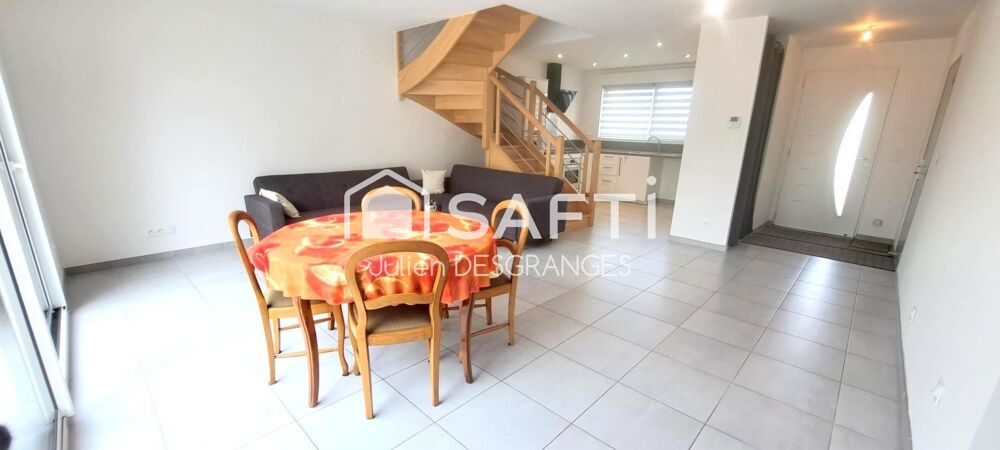Contemporaine 4 chambres possibilité 5 sur 350m2 de jardin
