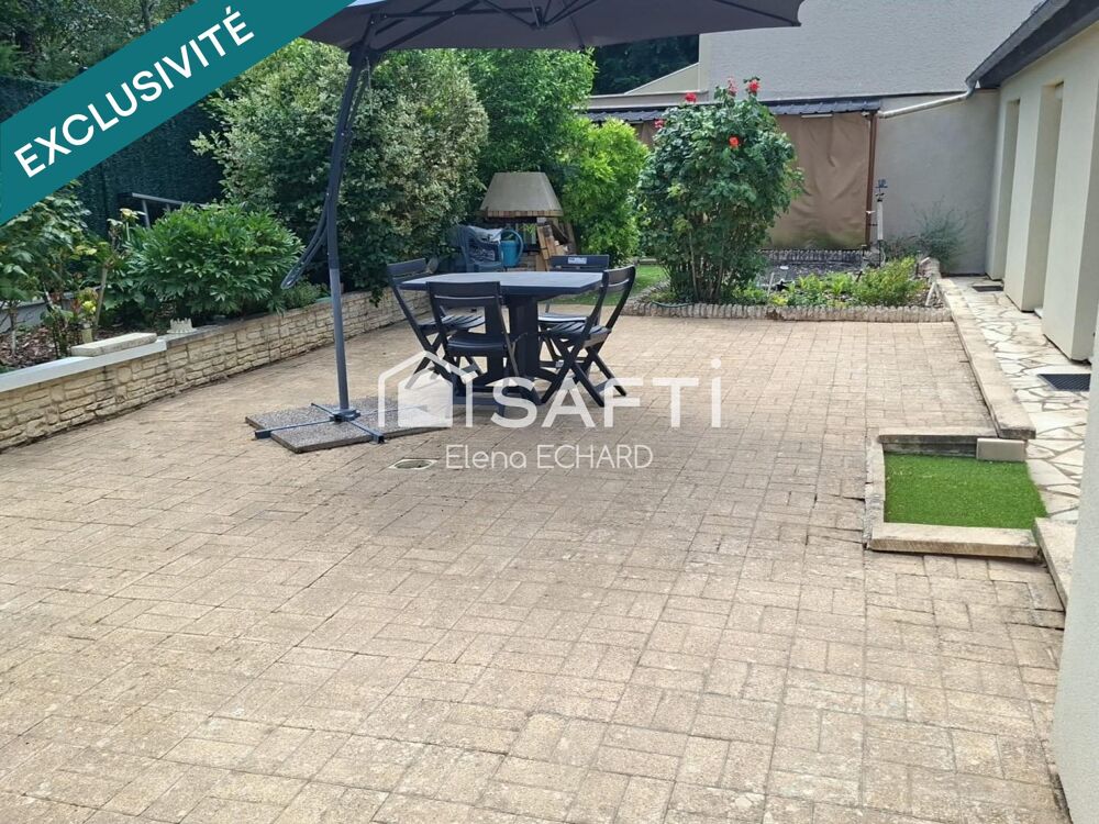 Vente Maison RARE – 6 CHAMBRES – AUCUN TRAVAUX – MAISON 146 m² – GARAGE DOUBLE – CALME Magnanville