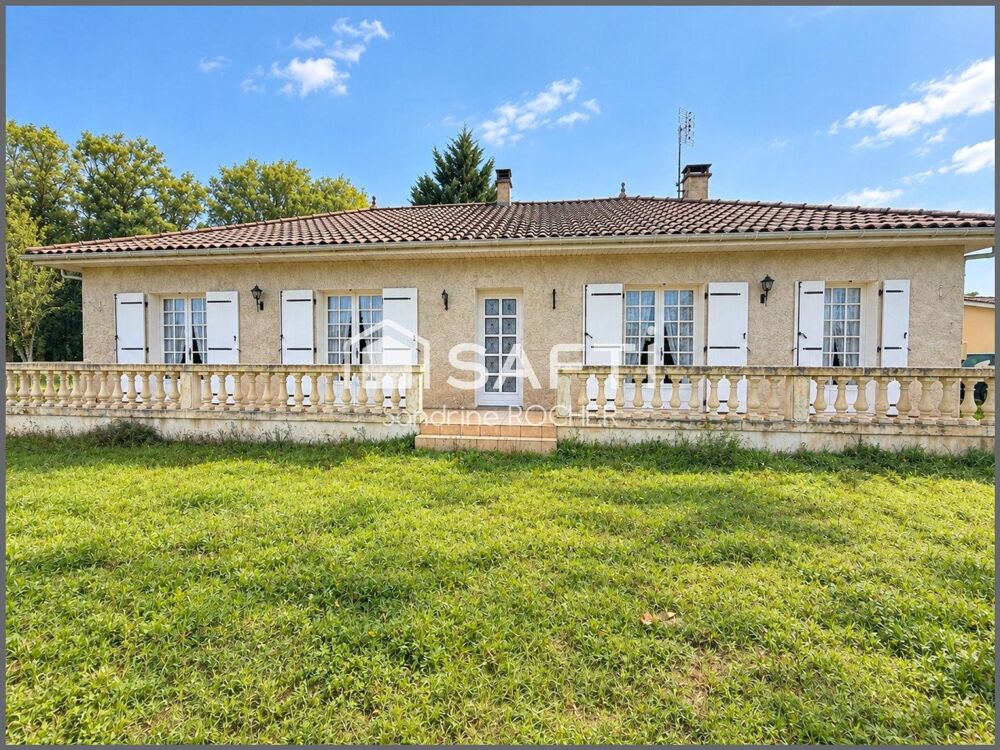 Vente Maison Maison de plain-pied avec terrain arboré et dépendance Mareuil en perigord