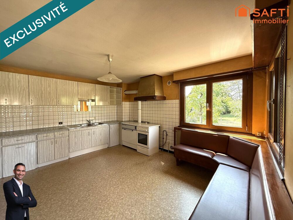 Charmante maison de 5 pièces à rénover sur 2,27 ares de terrain !