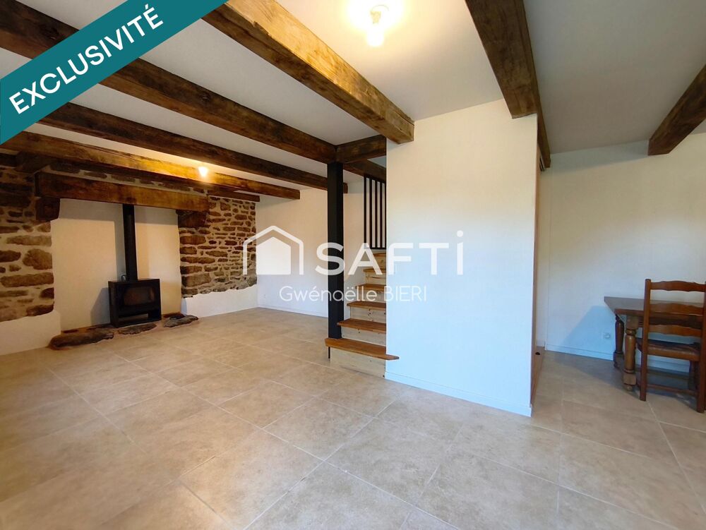 Vente Maison Charmante maison en pierre entièrement rénovée et située au calme Querrien