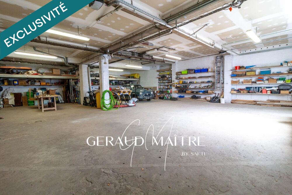 ideal artisan: maison 4 ch avec très grand garage