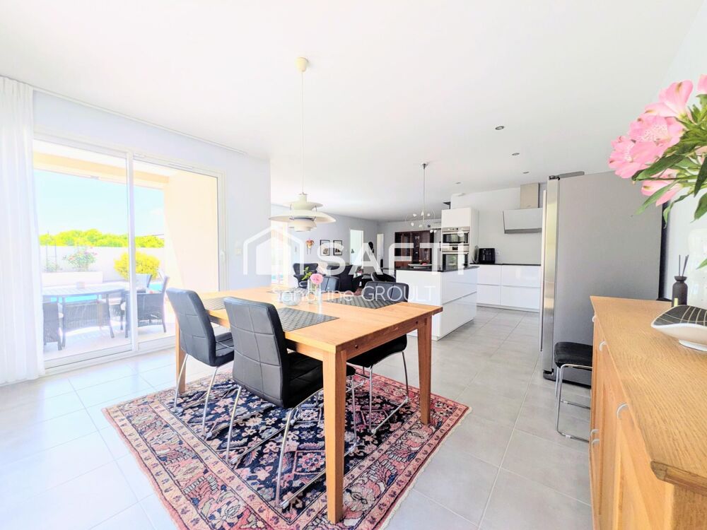 Vente Maison VILLA PLAIN PIED 117m² avec PISCINE, GARAGE et STATIONNEMENT CAMPING CAR Magalas