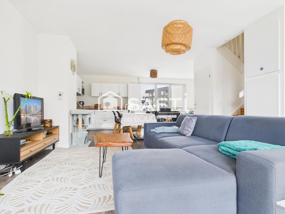 Duplex lumineux face au Parc Mussonville