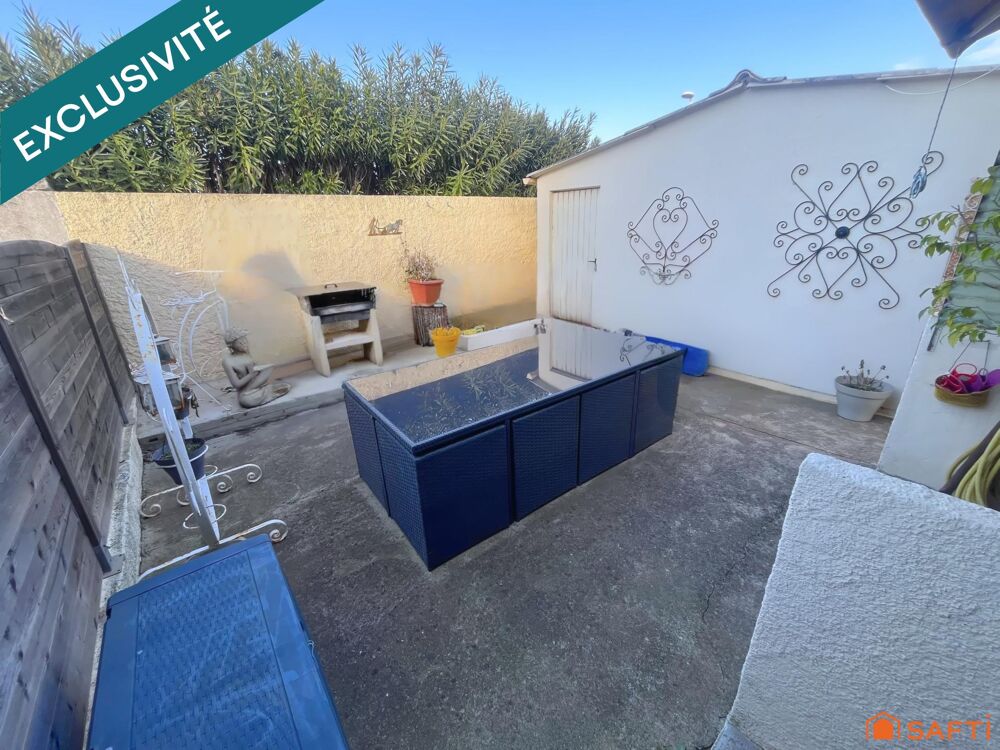 Vente Maison Deux chambres , terrasses, garage et stationnements Valras-plage