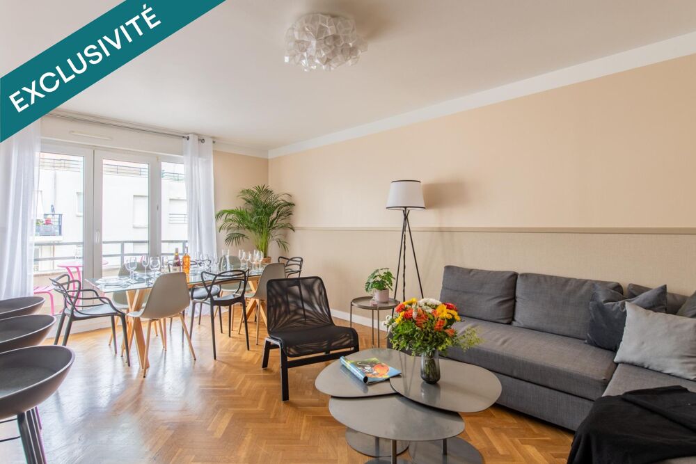 Vente Appartement Appartement 5P rénové avec balcon cave et parking Le kremlin-bicetre