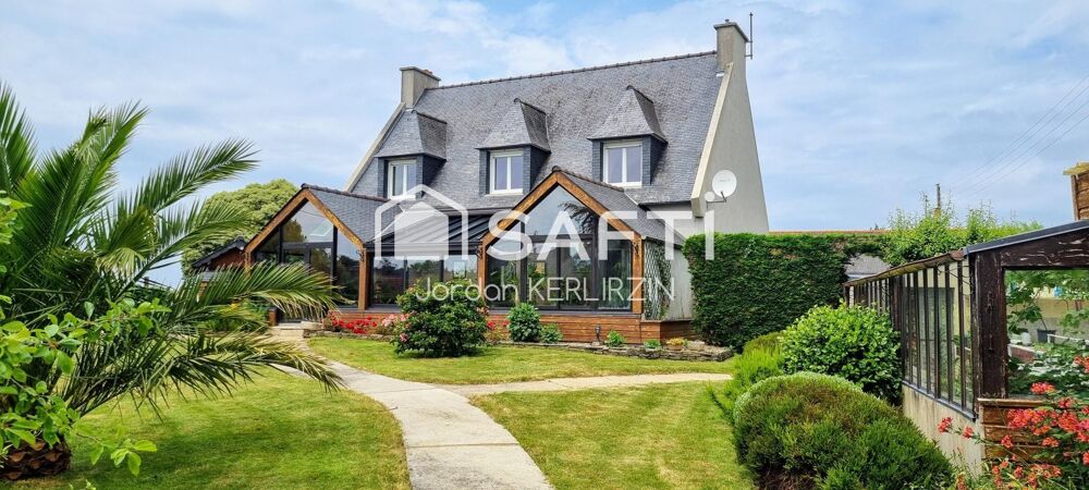 Vente Maison Maison 283 m², terrain de 1058m², sous sol aménagé Plouezoc'h