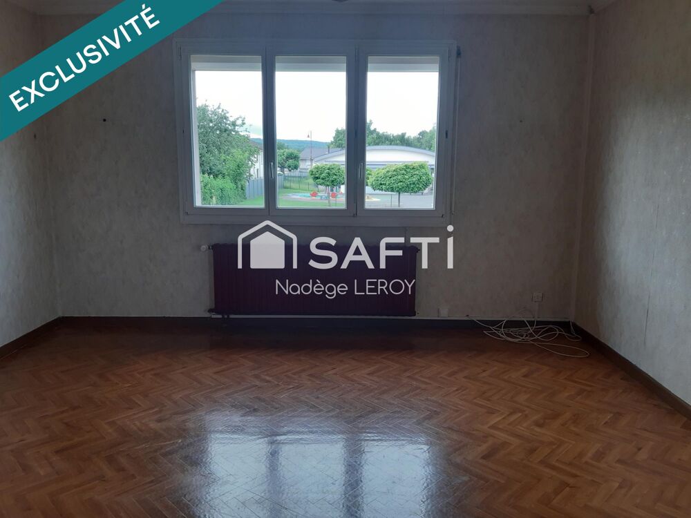 Maison sur sous-sol, trois chambres sur 10 ares 55