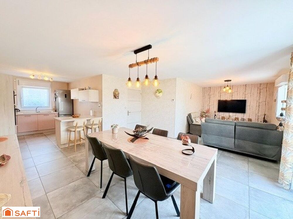 Vente Maison Semi plain-pied coup de cœur – Aucun travaux à prévoir – Jardin exposé plein sud– Garage Abscon