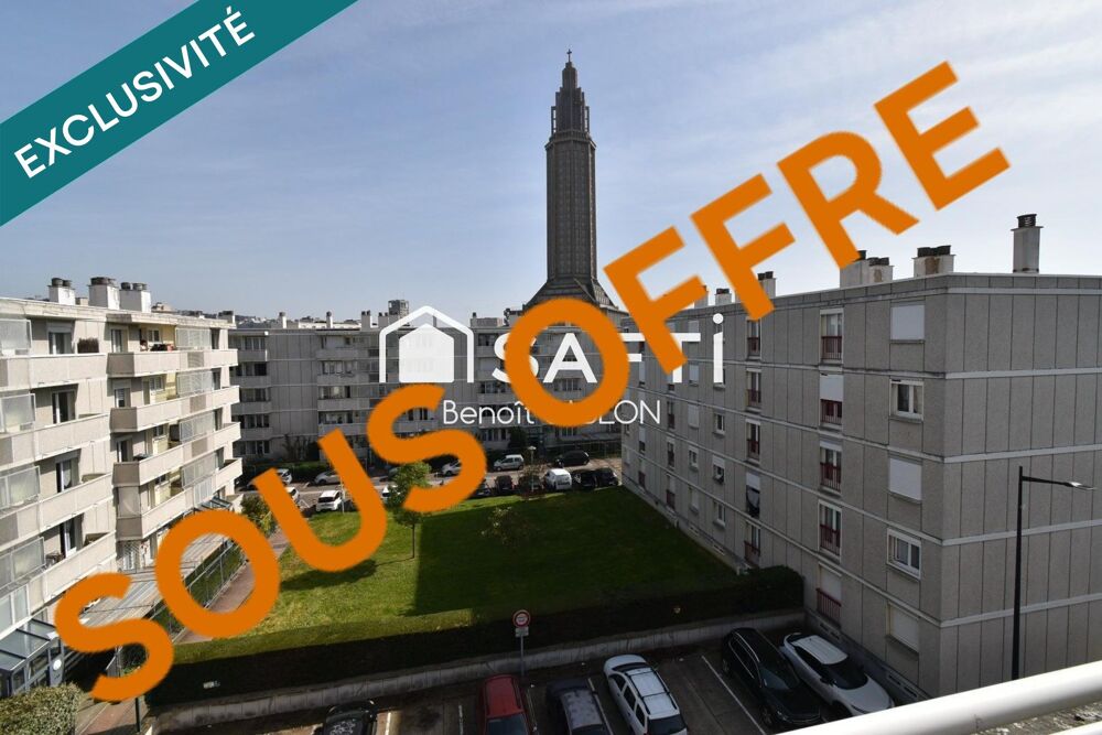 Vente Appartement Appartement 69m², 2 chambres, balcons, garage 28m² Le havre