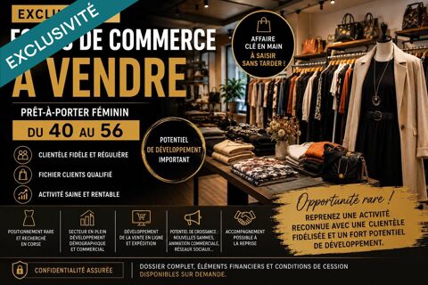 &Agrave; VENDRE – FONDS DE COMMERCE – 30000 20213 Penta-di-casinca