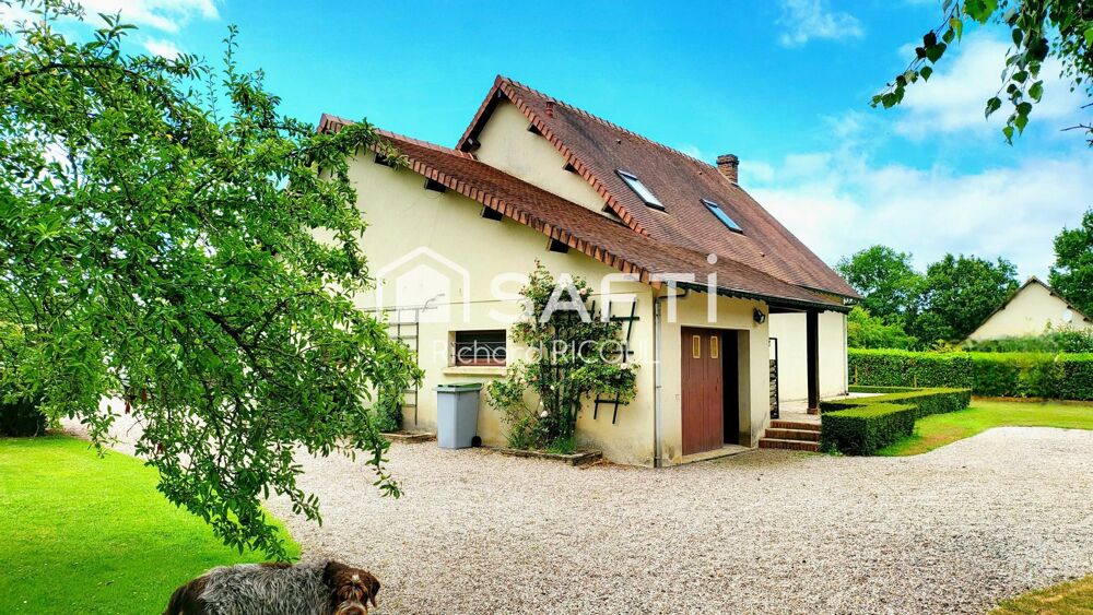 125m² Gonneville-Sur-Mer, 3 ch, 2 garages, Dépendance.