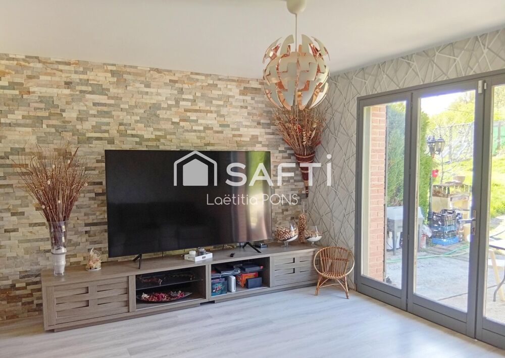 Vente Maison Maison 106m2, 3 chambres grande pièce de vie lumineuses, grand jardin Auxi-le-chateau