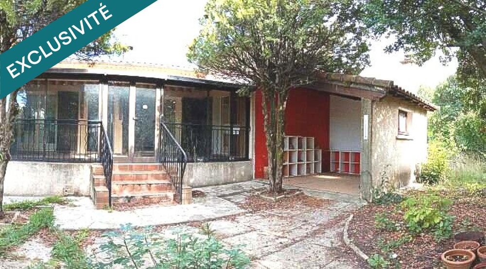 Villa T4 de 102m2 sur 1907de terrain avec 2 garages.