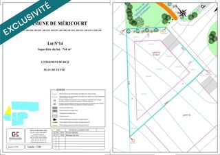  Terrain � vendre 744 m�