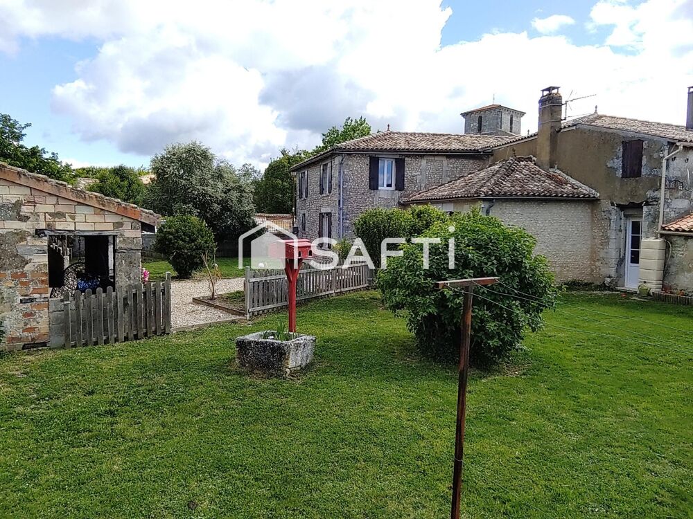 Vente Maison Belle Charentaise au calme Semoussac