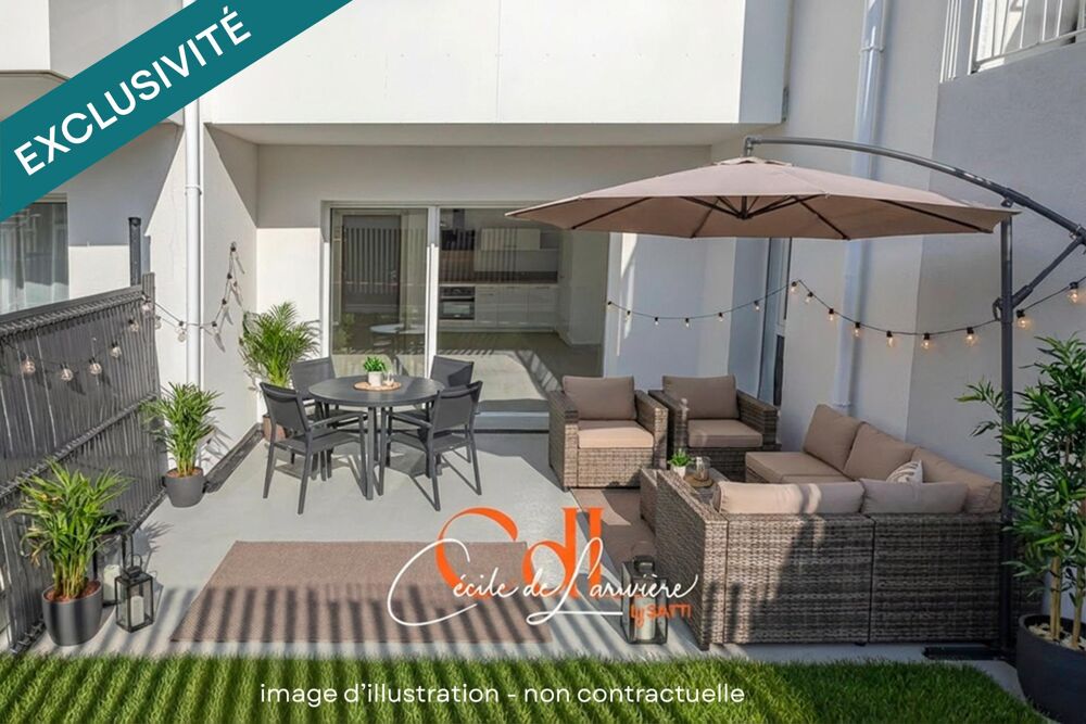 Investissement idéal, plein centre-ville et plein Sud avec terrasse et jardinet !
