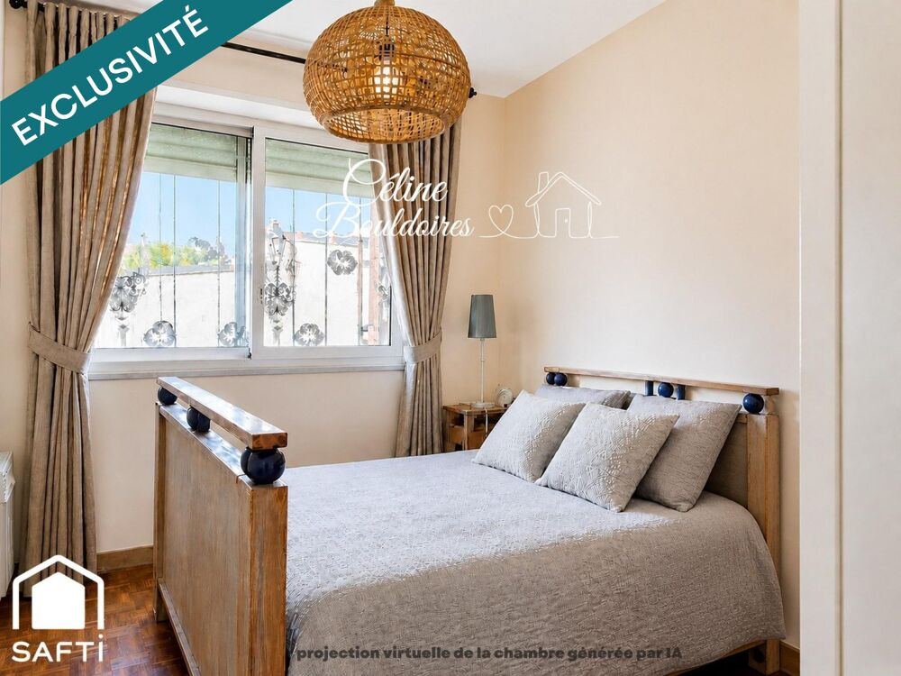 Vente Appartement T3 lumineux avec grand balcon vitré – Petite copropriété – Keruscun Brest