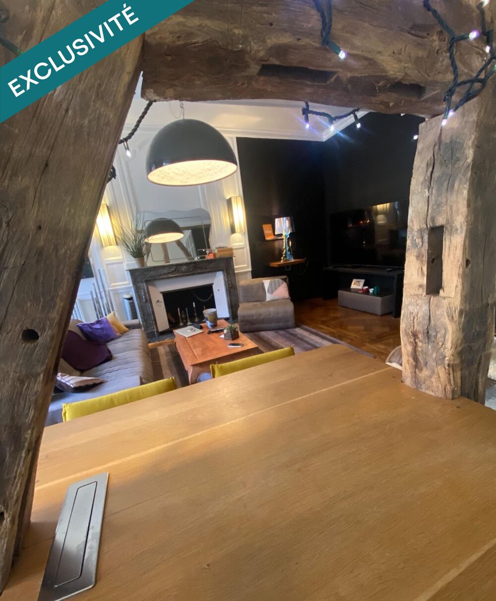 Vente Appartement Triplex de 155m2 (129m2 Carrez) centre de Rennes. Rennes