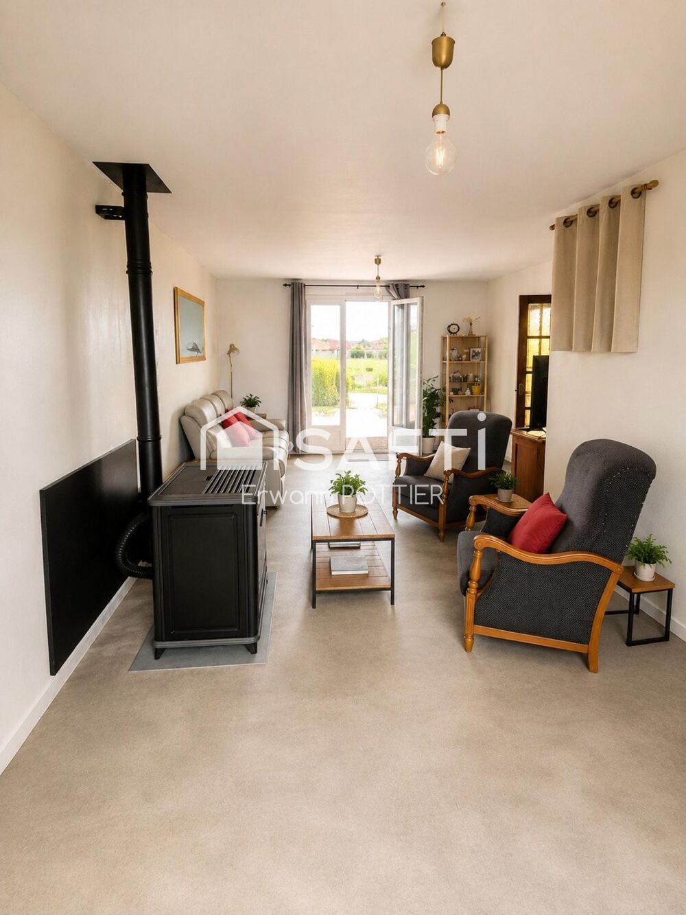 Vente Maison Pavillon familial avec 3 chambres de plain-pied, jardin et grands espaces à Gravon Gravon