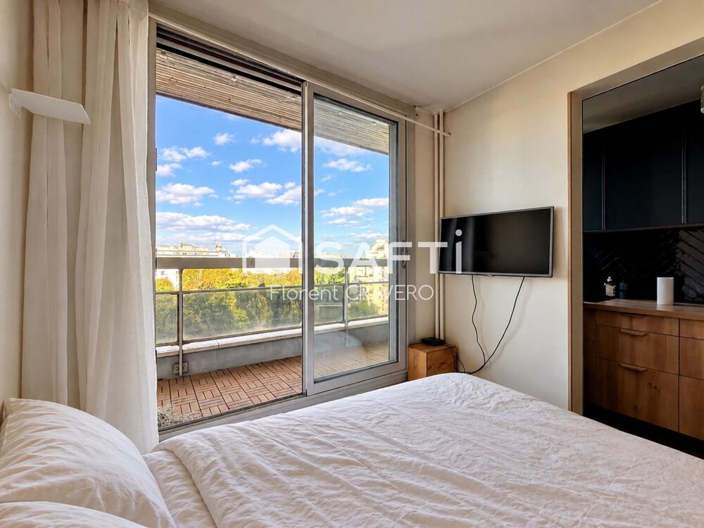 Vente Appartement Daumesnil – Studio au 6e étage avec balcon de 6 m² et vue dégagée Paris 12