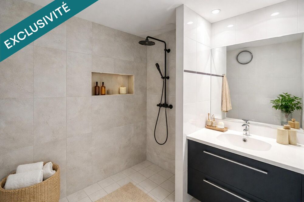 Maison 57m² avec jardin privatif et terrasse.
