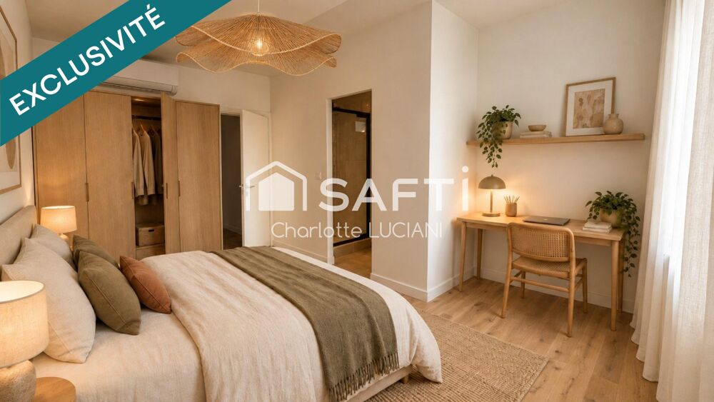 Vente Appartement MARSEILLE 5e – LE CAMAS | T3 RÉNOVÉ AVEC COUR INTÉRIEURE Marseille 5