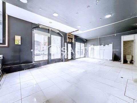   A l'entrée de Voiron, murs à vendre de 59 m² : local Bureaux/commerce 45 m² + sous-sol 14 m² 