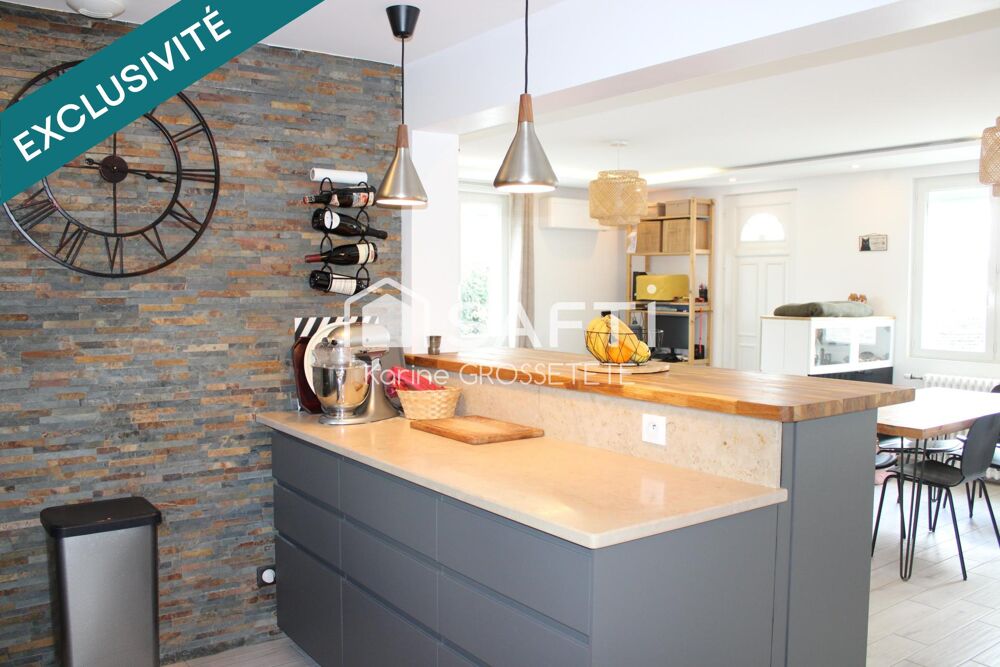 Maison 147m² sur un terrain de 730m²