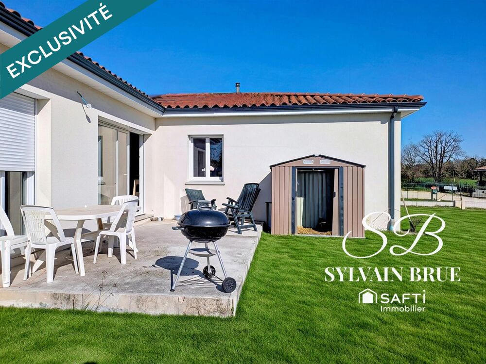 Vente Maison Maison récente et jardin, plain-pied, DPE A Montpezat-de-quercy