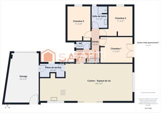  Maison � vendre 4 pi�ces 100 m�