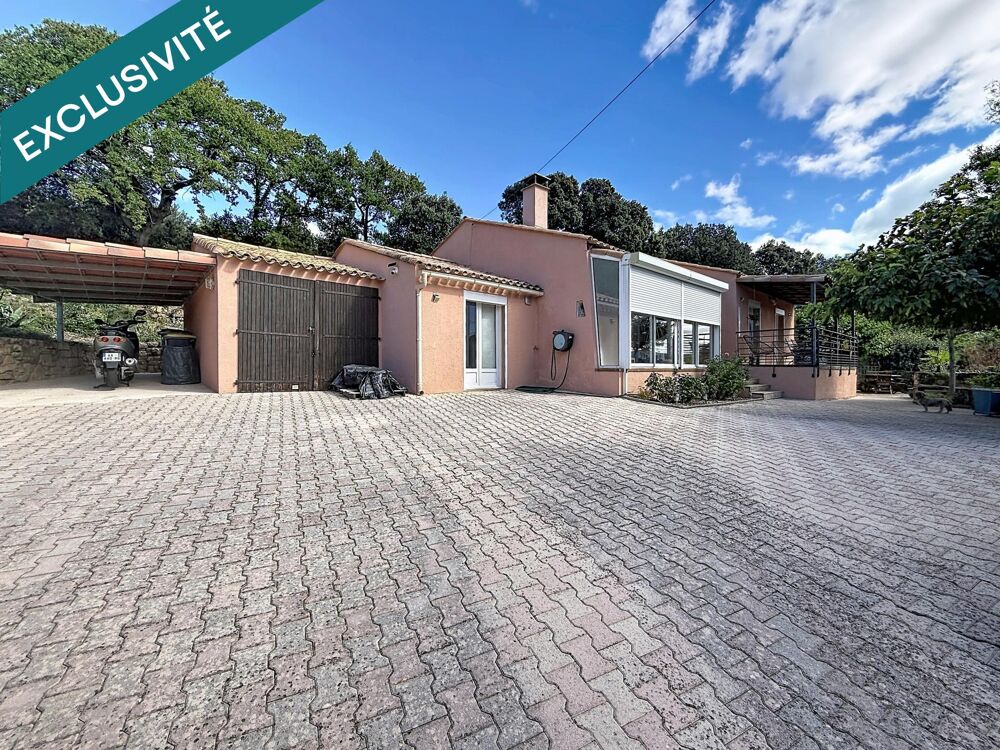 Vente Maison Villa de 97m2 avec vue dégagé, comportant piscine, spa et grand salon avec poêle à bois Villemagne-l'argentiere