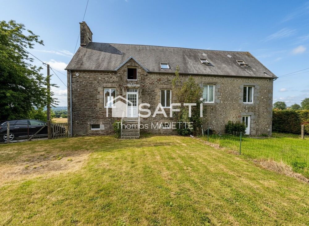 Vente Maison ? Entre Saint-Sever et Villedieu-les-Poêles, découvrez cet ensemble immobilier en pierre offrant deux logements indépendants, un Saint-aubin-des-bois