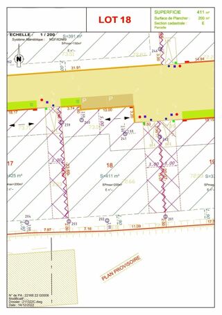  Terrain � vendre 411 m�
