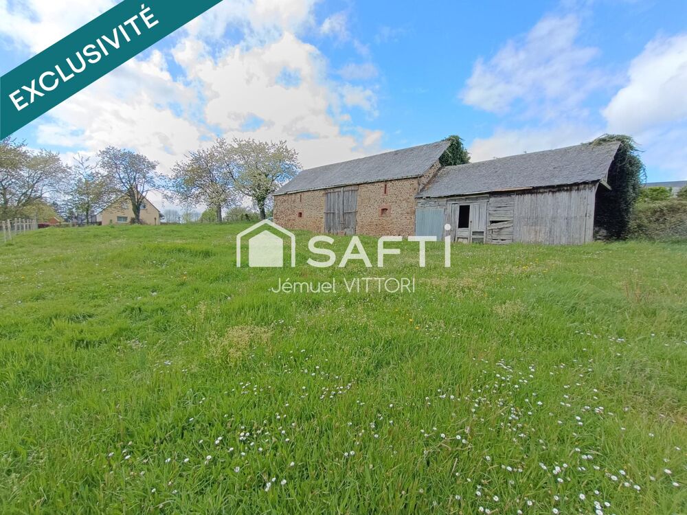 Bâtisse en pierre à réhabiliter sur un terrain constructible de 2 300 m²